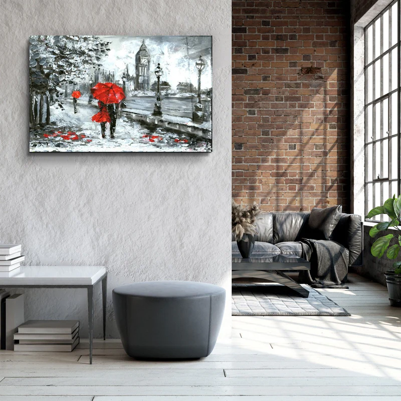・"London"・Glass Wall Art - Image 3