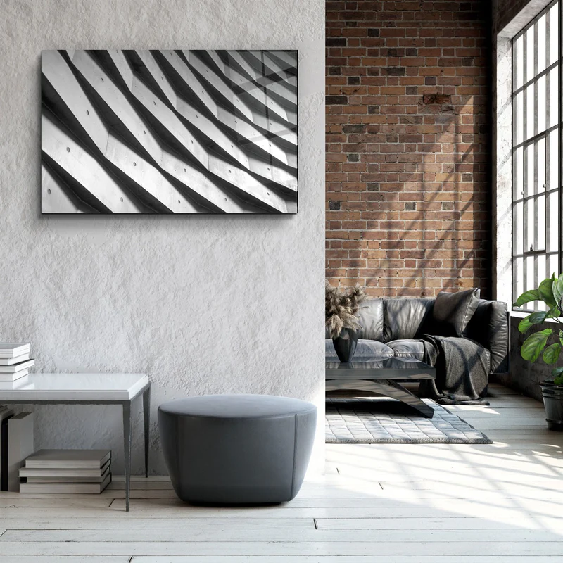 ・"Walls"・Glass Wall Art - Image 3