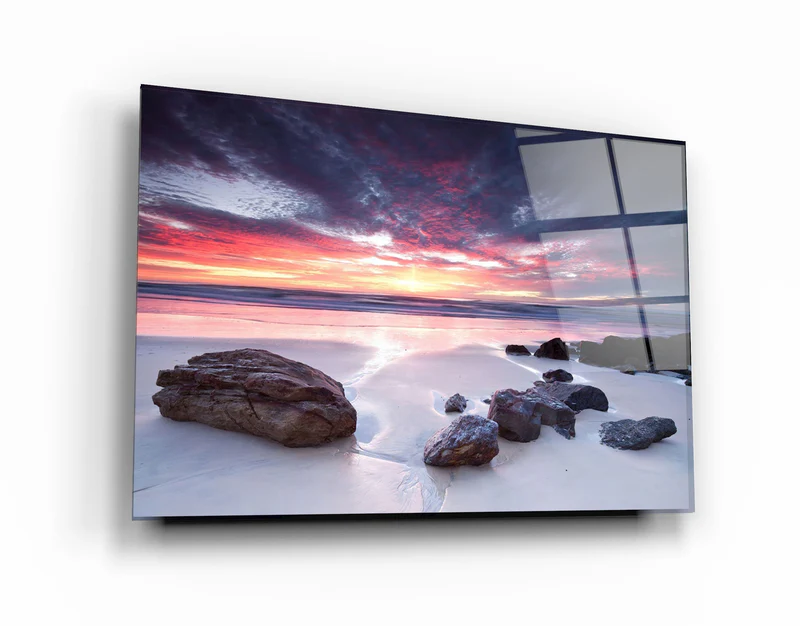 ・"Life's Good"・Glass Wall Art
