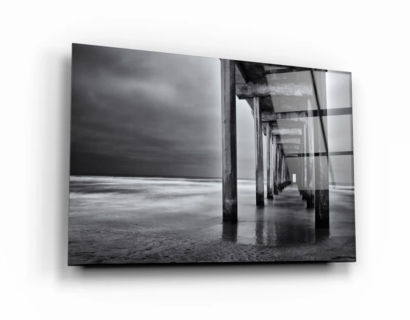 ・"Pier 2"・Glass Wall Art