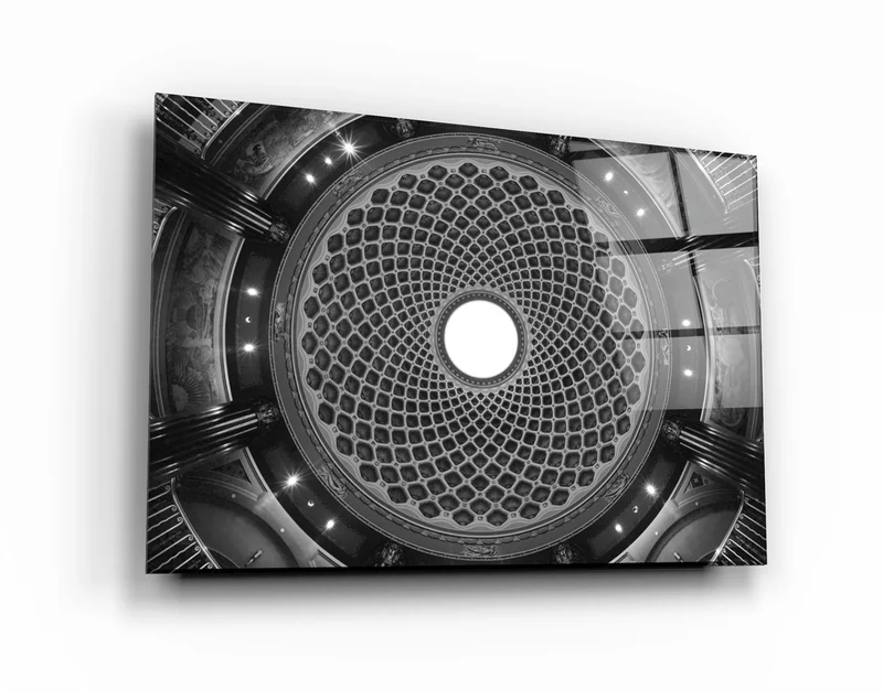 ・"Dome"・Glass Wall Art