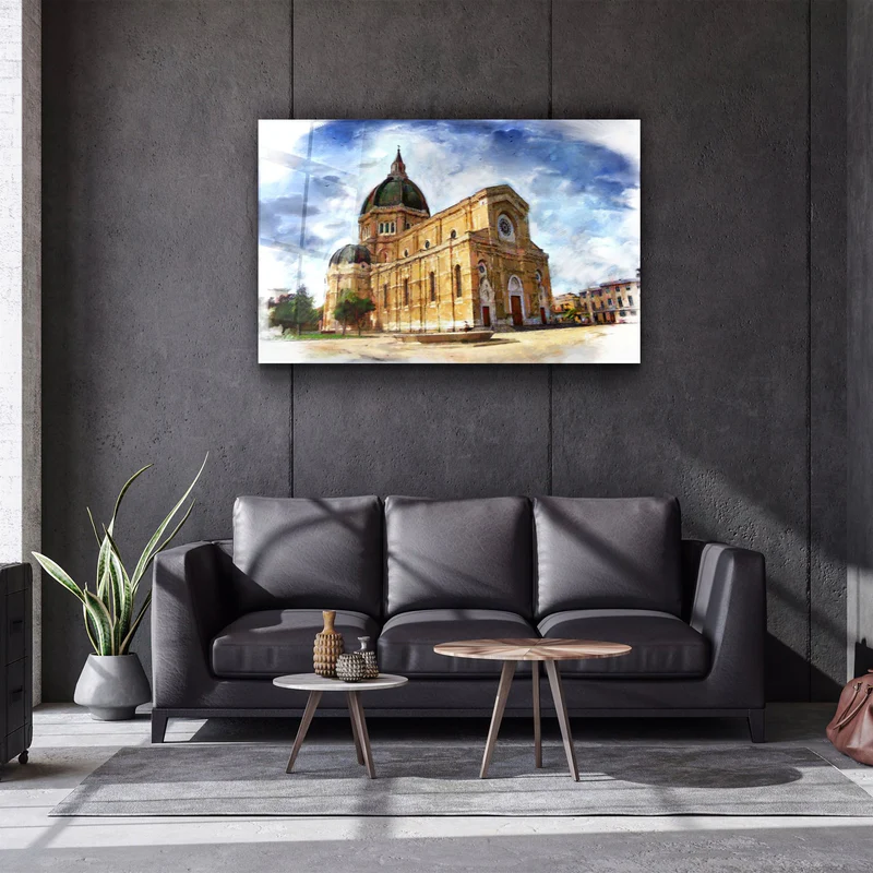・"Historical building"・Glass Wall Art - Image 2
