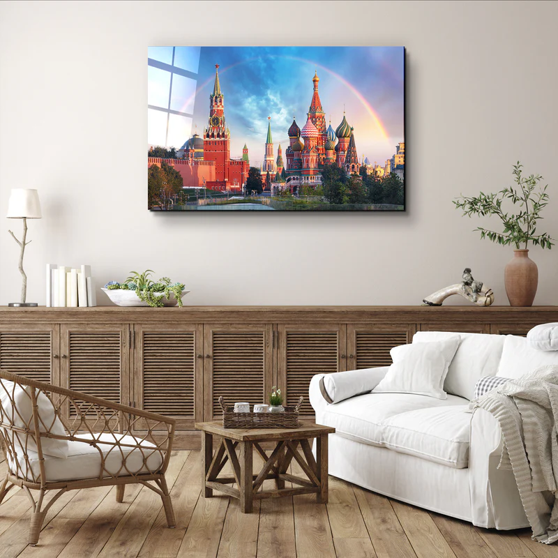 ・"Moscow - Russia"・Glass Wall Art - Image 2