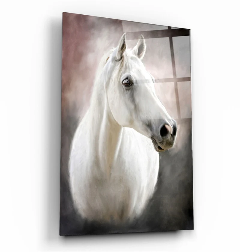 ・"Horse"・Glass Wall Art