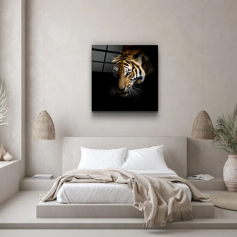 ・"Tiger"・Glass Wall Art - Image 3