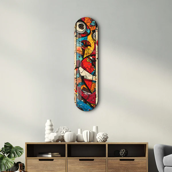 Who is there? | Glass Wall Art - Image 2