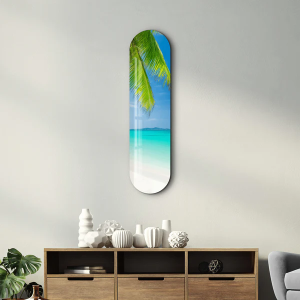 Beach | Glass Wall Art - Image 2