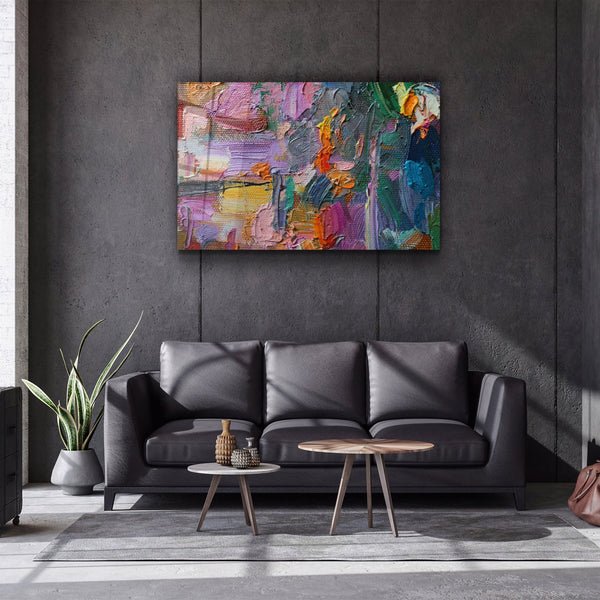 ・"Cotton Candy Forest"・Secret World Collection Glass Wall Art - Image 3